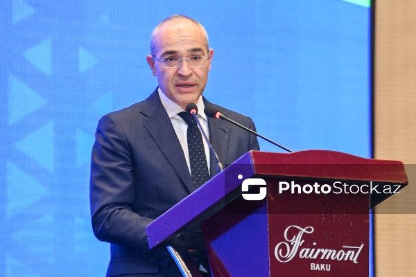 Mikayıl Cabbarov - Azərbaycan-İsrail biznes forumunda