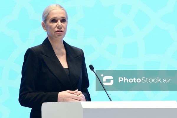 Denisa Sakova - Azərbaycan - Slovakiya biznes forumunda