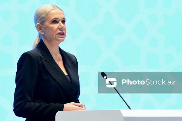 Denisa Sakova - Azərbaycan - Slovakiya biznes forumunda