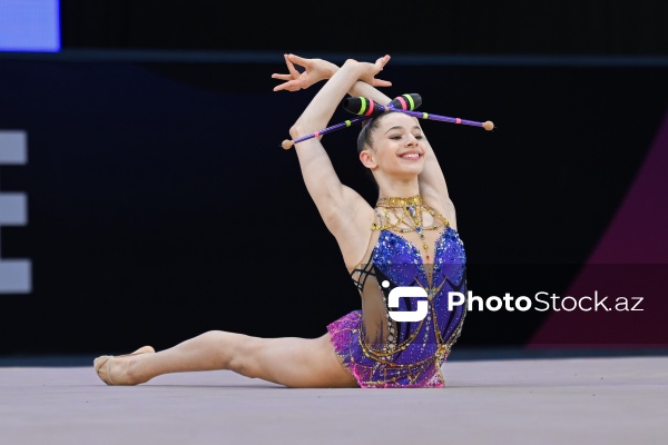 Farida Bahnas - Bədii gimnastika üzrə Dünya kubokunda