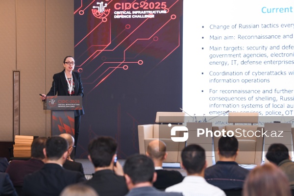 Natalia Tkaçuk - "Critical Infrastructure Defence Challenge" festivalında