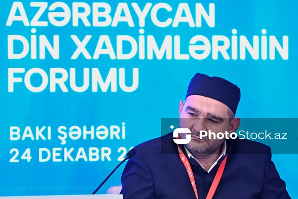 Yusif Bağırov - Din Xadimlərinin II Forumunda