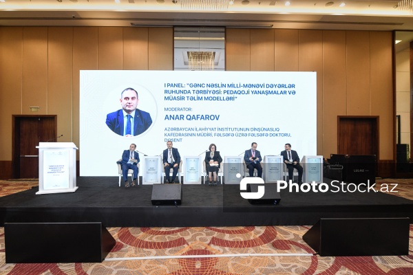 Bakıda keçirilən “Dini düşüncə mədəniyyəti: pedaqoji perspektivlər” mövzusunda konfrans