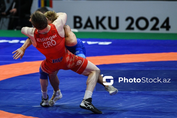 Bakıda keçirilən güləş üzrə Avropa Olimpiya Təsnifat turniri