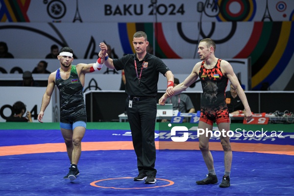 Bakıda keçirilən güləş üzrə Avropa Olimpiya Təsnifat turniri