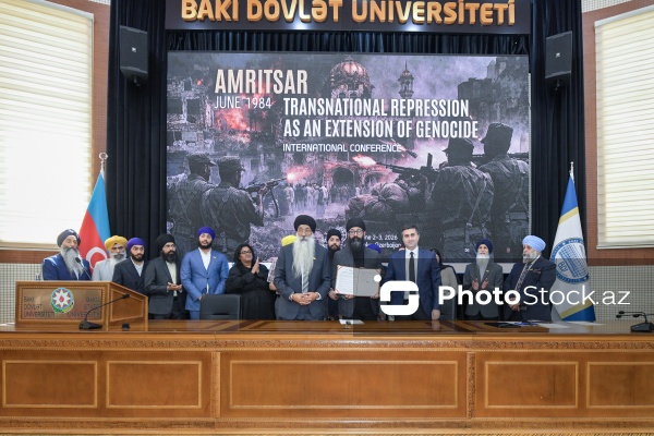 Bakıda keçirilən Hindistanda etnik azlıqlara qarşı repressiyalara həsr olunmuş konfrans