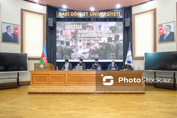 Bakıda keçirilən Hindistanda etnik azlıqlara qarşı repressiyalara həsr olunmuş konfrans
