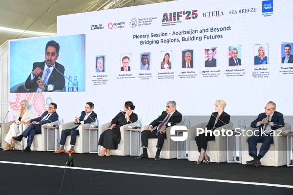 Bakıda keçirilən I Azərbaycan Beynəlxalq İnvestisiya Forumu