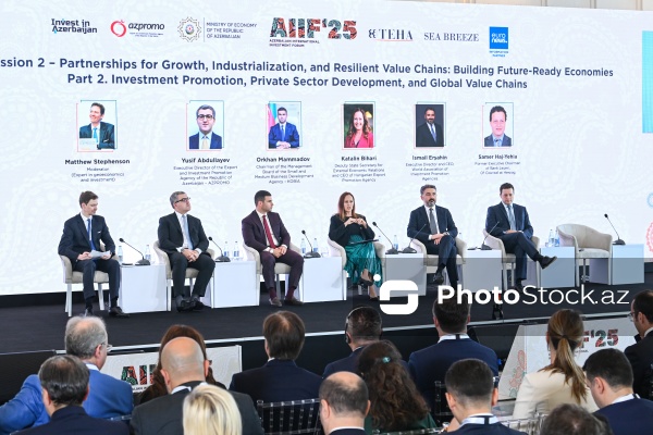 Bakıda keçirilən I Azərbaycan Beynəlxalq İnvestisiya Forumu