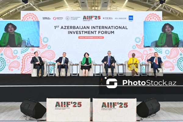 Bakıda keçirilən I Azərbaycan Beynəlxalq İnvestisiya Forumu