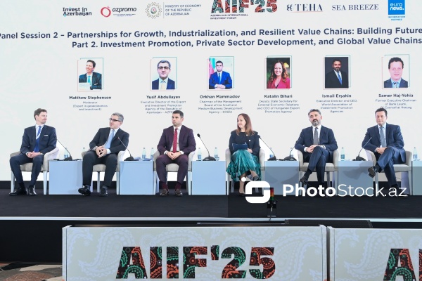 Bakıda keçirilən I Azərbaycan Beynəlxalq İnvestisiya Forumu