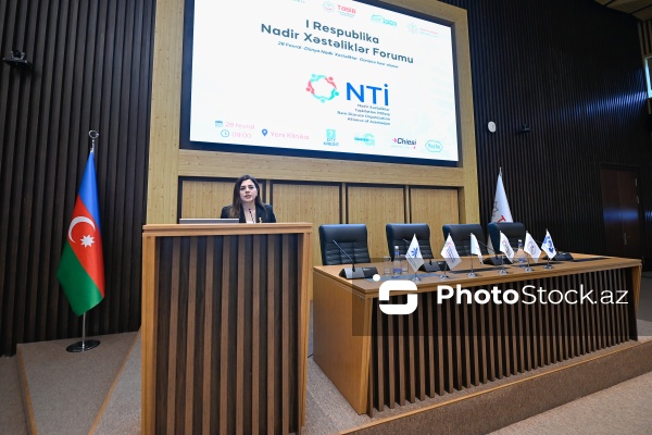 Pərvanə Vəliyeva - I Respublika Nadir Xəstəliklər Forumunda