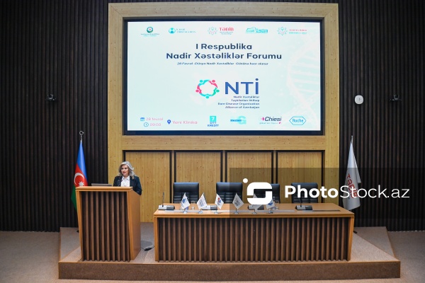 Səbinə Babazadə - I Respublika Nadir Xəstəliklər Forumunda
