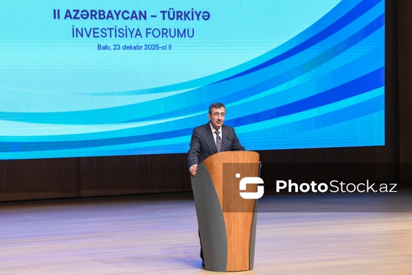 Cevdet Yılmaz - II Azərbaycan-Türkiyə İnvestisiya Forumunda