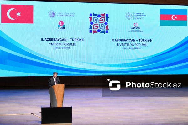 Hüseyin Büyükfırat - II Azərbaycan-Türkiyə İnvestisiya Forumunda