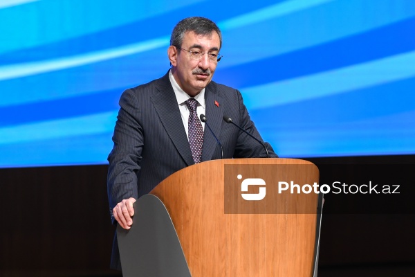 Cevdet Yılmaz - II Azərbaycan-Türkiyə İnvestisiya Forumunda