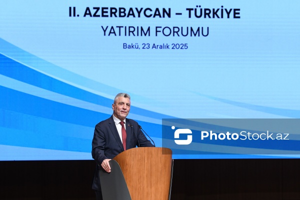 Ömər Bolat - II Azərbaycan-Türkiyə İnvestisiya Forumunda