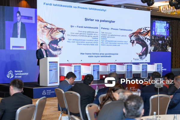 Bakıda keçirilən "Sənaye Təhlükəsizliyi Zirvəsi 2025" tədbiri