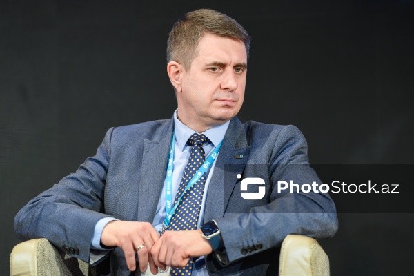 Dmitro Kovalenko - IX Beynəlxalq Bankçılıq Forumunda