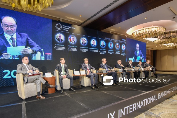 Bakıda keçirilən IX Beynəlxalq Bankçılıq Forumu