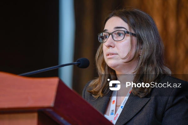 Günay Əsgərova - IX Beynəlxalq Bankçılıq Forumunda