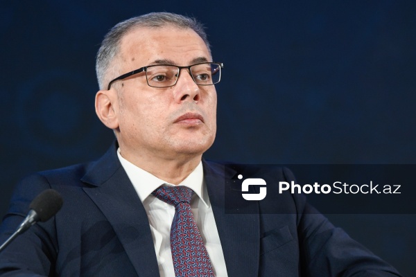 Vüsal Qasımlı - IX Beynəlxalq Bankçılıq Forumunda
