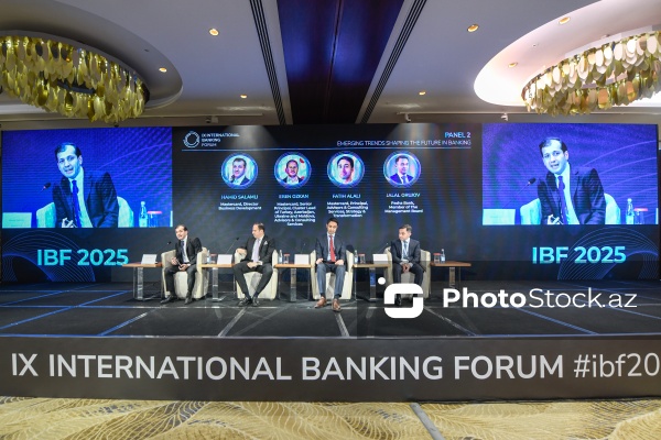 Bakıda keçirilən IX Beynəlxalq Bankçılıq Forumu