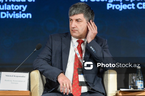 Mixeil Kapanadze - IX Beynəlxalq Bankçılıq Forumunda