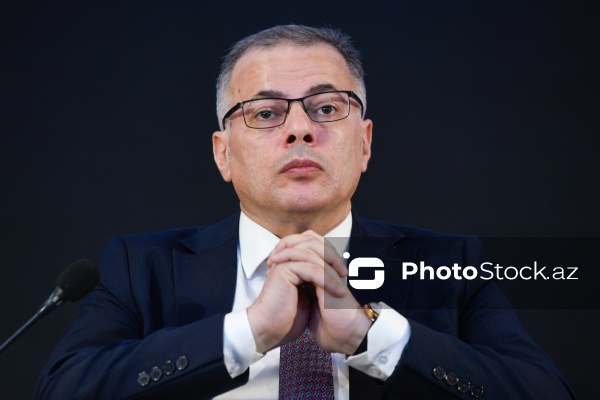 Vüsal Qasımlı - IX Beynəlxalq Bankçılıq Forumunda