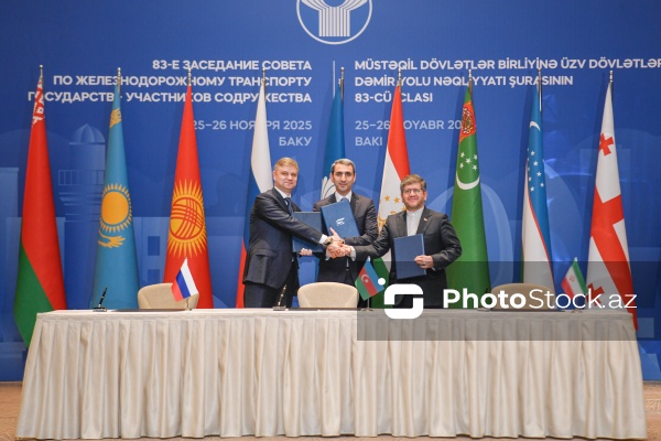 Bakıda keçirilən MDB Dəmir Yolu Nəqliyyatı Şurasının 83-cü iclası