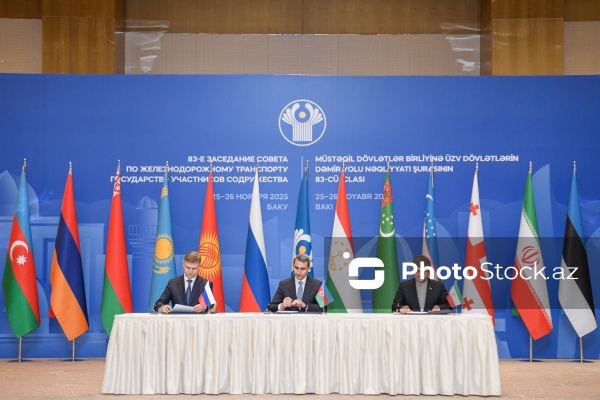 Bakıda keçirilən MDB Dəmir Yolu Nəqliyyatı Şurasının 83-cü iclası