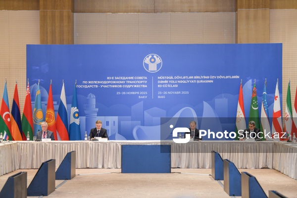 Bakıda keçirilən MDB Dəmir Yolu Nəqliyyatı Şurasının 83-cü iclası