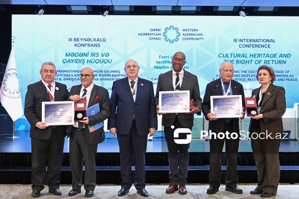 Bakıda keçirilən "Mədəni irs və qayıdış hüququ" mövzusunda beynəlxalq konfrans