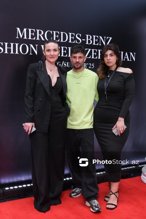 Bakıda keçirilən "Mercedes-Benz Fashion Week Azerbaijan"