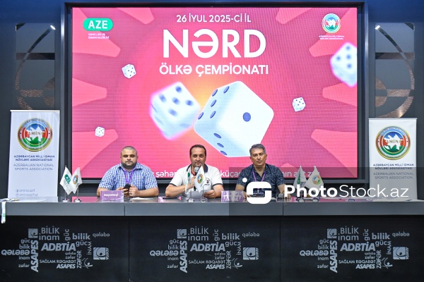 Bakıda keçirilən nərd üzrə ölkə çempionatı