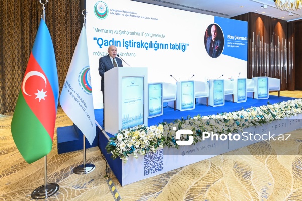 Elbay Qasımzadə - "Qadın iştirakçılığının təbliği" mövzusunda konfransda