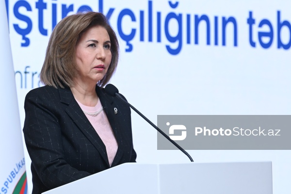 Bahar Muradova - "Qadın iştirakçılığının təbliği" mövzusunda konfransda