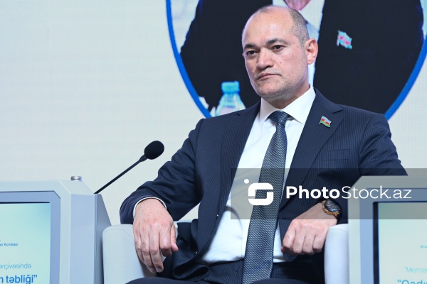 Razi Nurullayev - "Qadın iştirakçılığının təbliği" mövzusunda konfransda