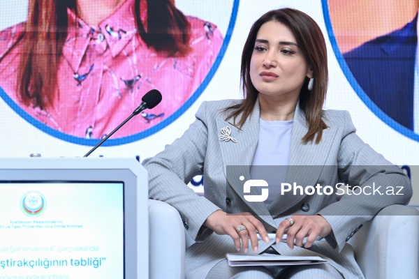 Nigar Vabahzadə - "Qadın iştirakçılığının təbliği" mövzusunda konfransda