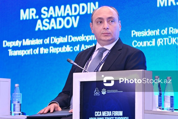 Bakıda keçirilən "Qütbləşmiş dünyada media vasitəsilə etimadın qurulması" Media Forumu