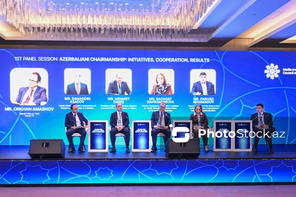 Bakıda keçirilən "Qütbləşmiş dünyada media vasitəsilə etimadın qurulması" Media Forumu