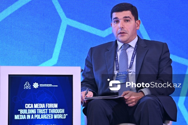Bakıda keçirilən "Qütbləşmiş dünyada media vasitəsilə etimadın qurulması" Media Forumu