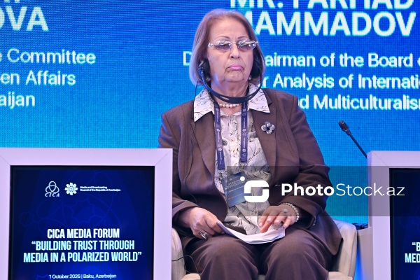 Bakıda keçirilən "Qütbləşmiş dünyada media vasitəsilə etimadın qurulması" Media Forumu