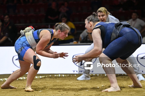 Bakıda keçirilən Sumo üzrə dünya çemponatı