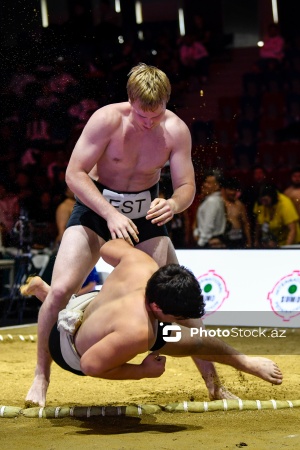 Bakıda keçirilən Sumo üzrə dünya çemponatı
