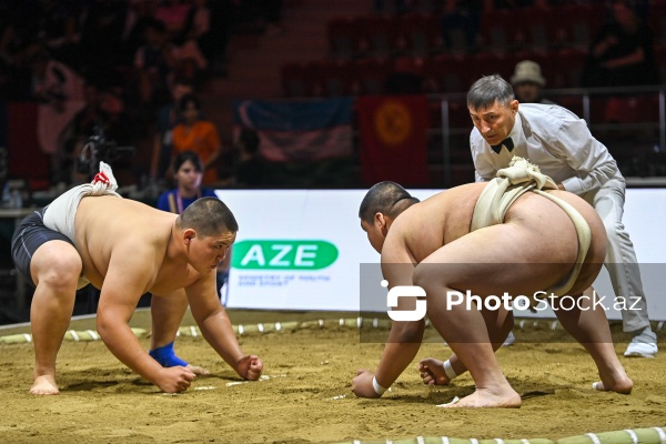 Bakıda keçirilən Sumo üzrə dünya çemponatı
