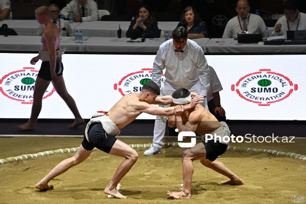 Bakıda keçirilən Sumo üzrə dünya çemponatı