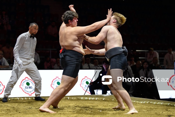 Bakıda keçirilən Sumo üzrə dünya çemponatı