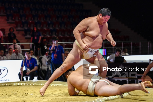 Bakıda keçirilən Sumo üzrə dünya çemponatı