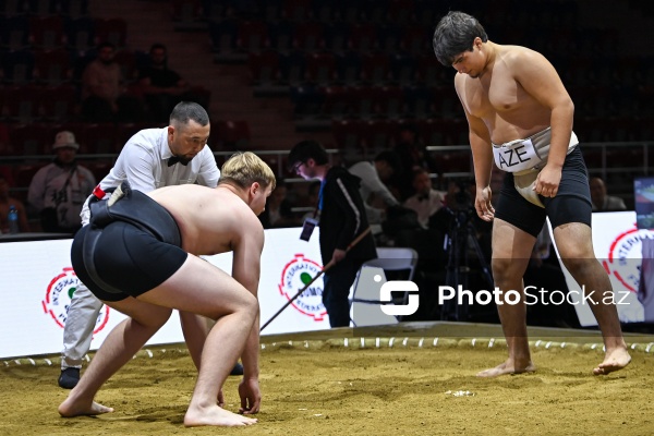 Bakıda keçirilən Sumo üzrə dünya çemponatı